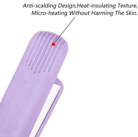 Ceramic mini hair straightener