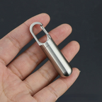 2 x Mini Porte Clé Boîte à Pilules Waterproof