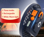 Lampe de camping magnétique rechargeable