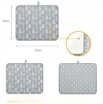 Tapis pour vaisselle ultra-absorbant
