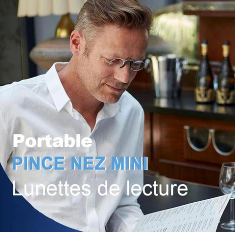 Lunettes de lecture pince nez sans branche