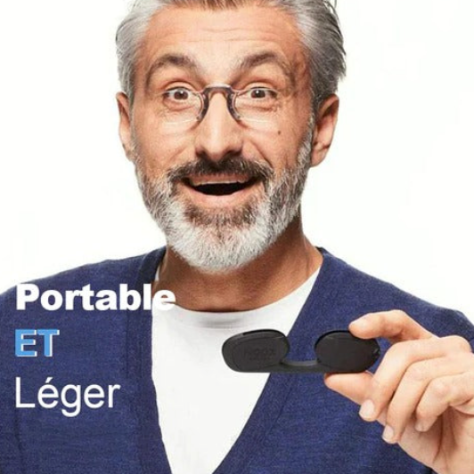 Lunettes De Lecture Sans Branches Flexsee Gravity Unisexe - 9 Couleurs 5 Dioptries Flexibles