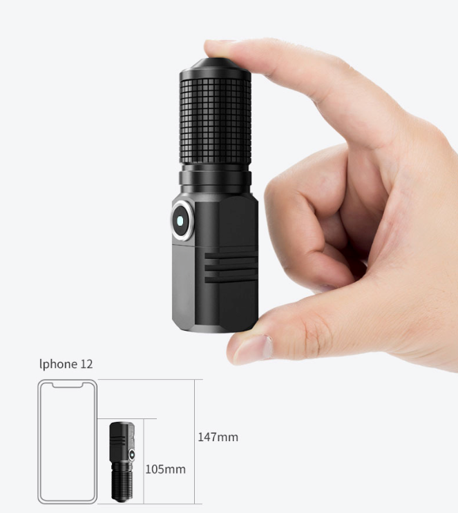 Mini lampe de poche USB