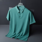 Polo en soie infroissable