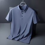 Polo en soie infroissable