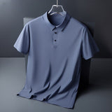 Polo en soie infroissable
