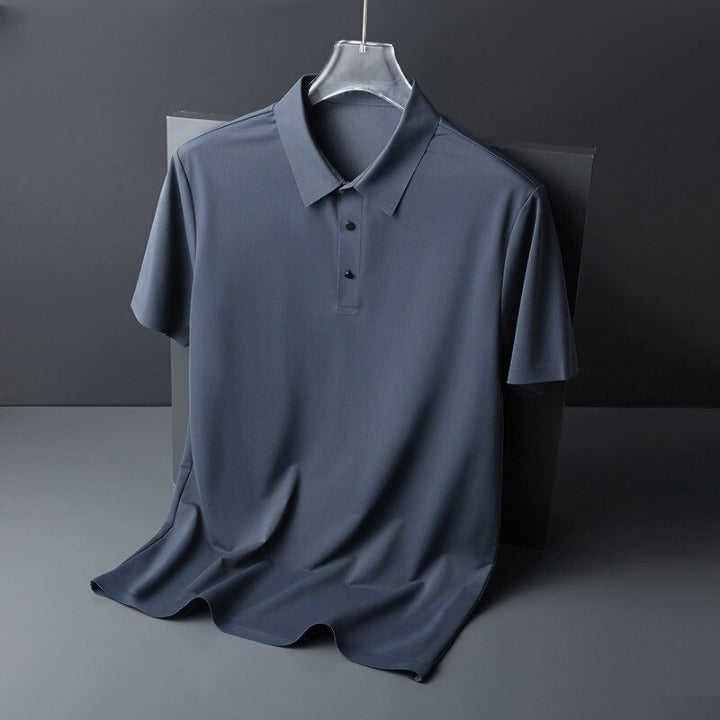 Polo en soie infroissable