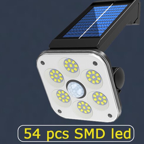 Applique murale LED Solaire - Détecteur de mouvement