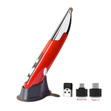 Souris Stylo sans fil Rouge