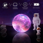 Lampe LED en forme de lune