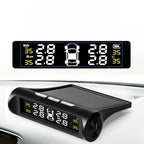 Moniteur solaire de pression de pneu