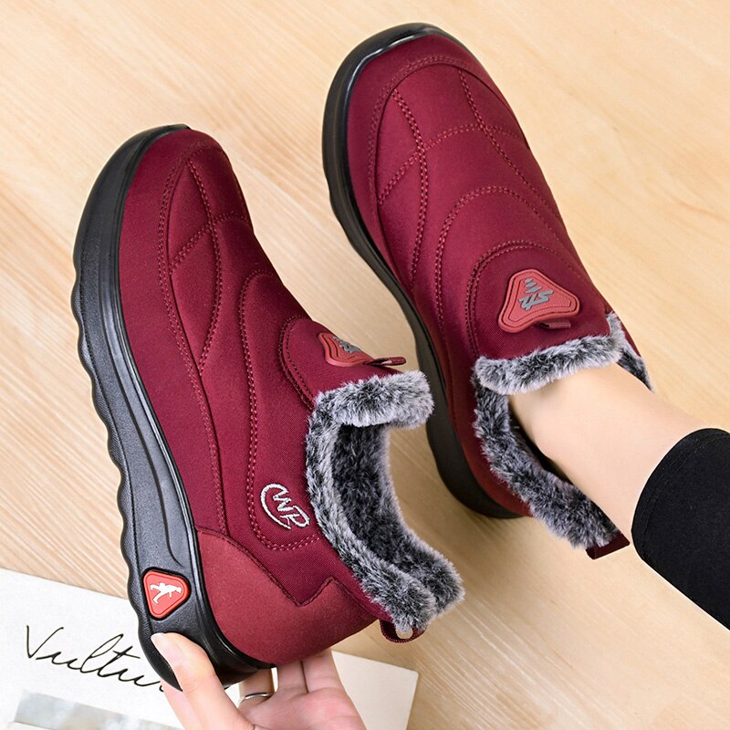 Bottines-d'hiver-chaudes-et-imperméables