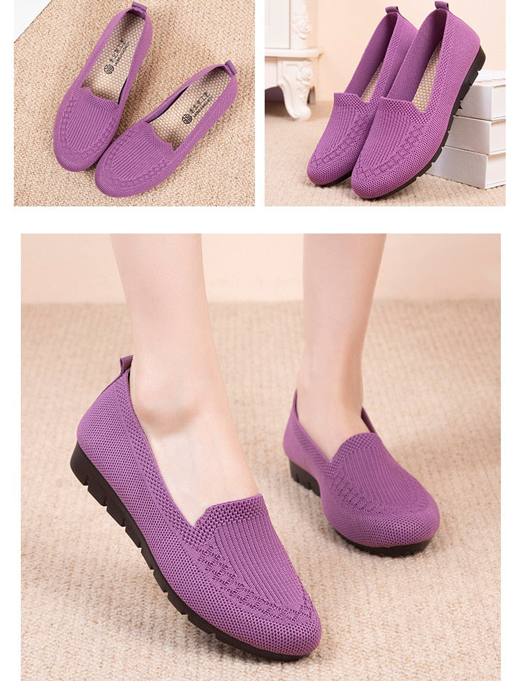 Mocassins respirants pour femme 