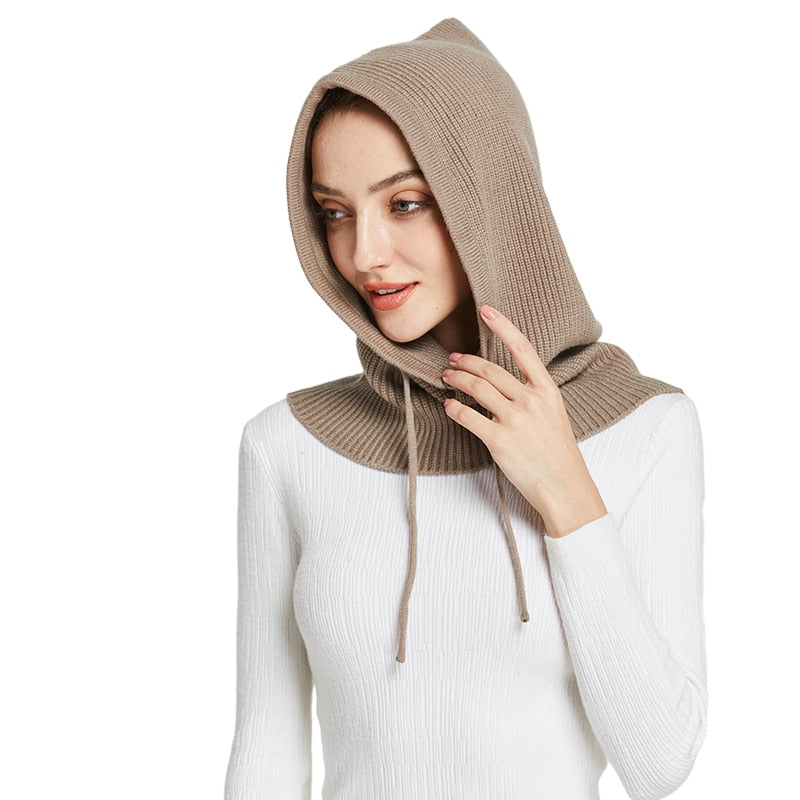 Joël - Cagoule d'hiver en laine mixte