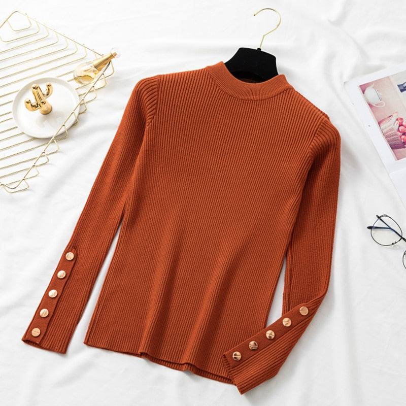 Anastasiya - Pull col rond manches longues