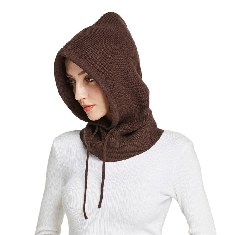 Joël - Cagoule d'hiver en laine mixte