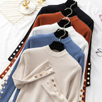 Anastasiya - Pull col rond manches longues