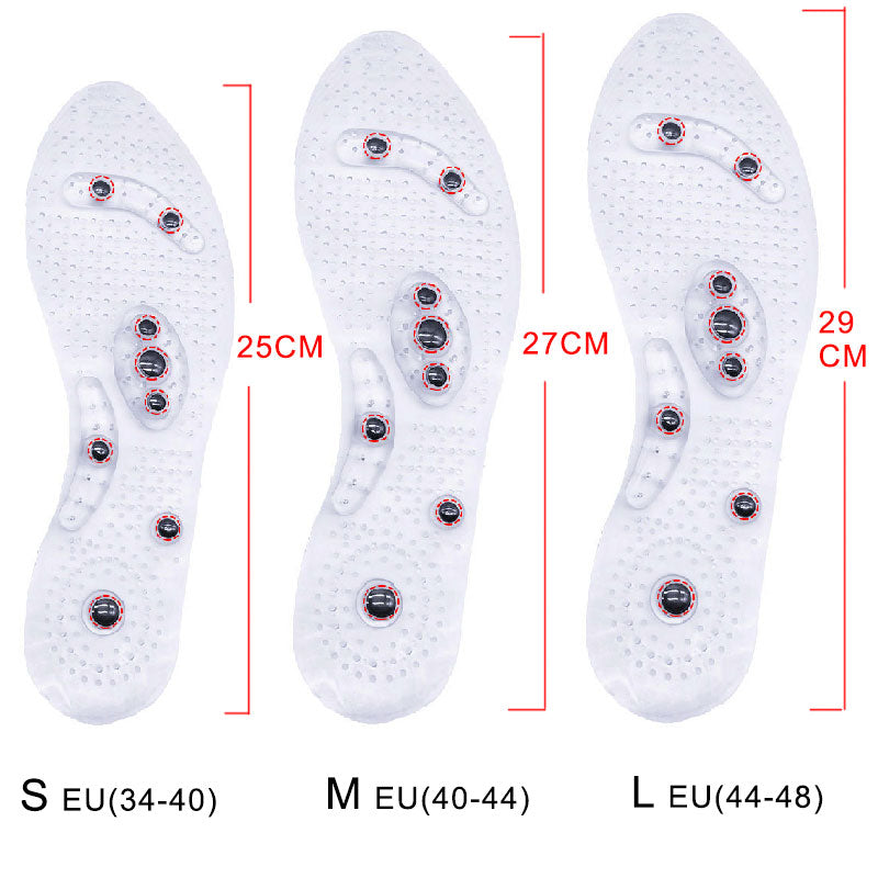 Semelles d'acupression plantaire