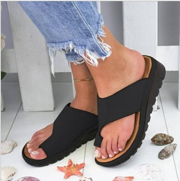 Sandales-orthopédiques-spéciales-Hallux-Valgus