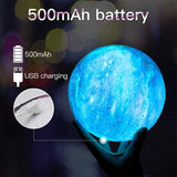 Lampe LED en forme de lune