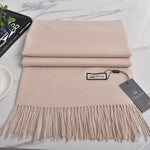 Foulard d'hiver en cachemire