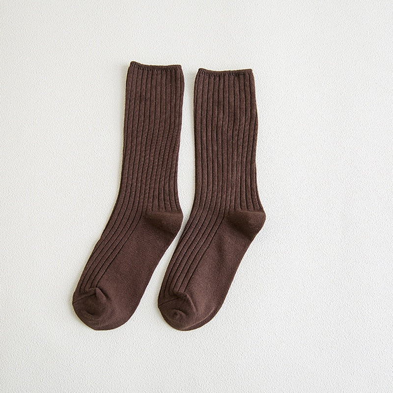 3 paires de chaussettes retros en coton