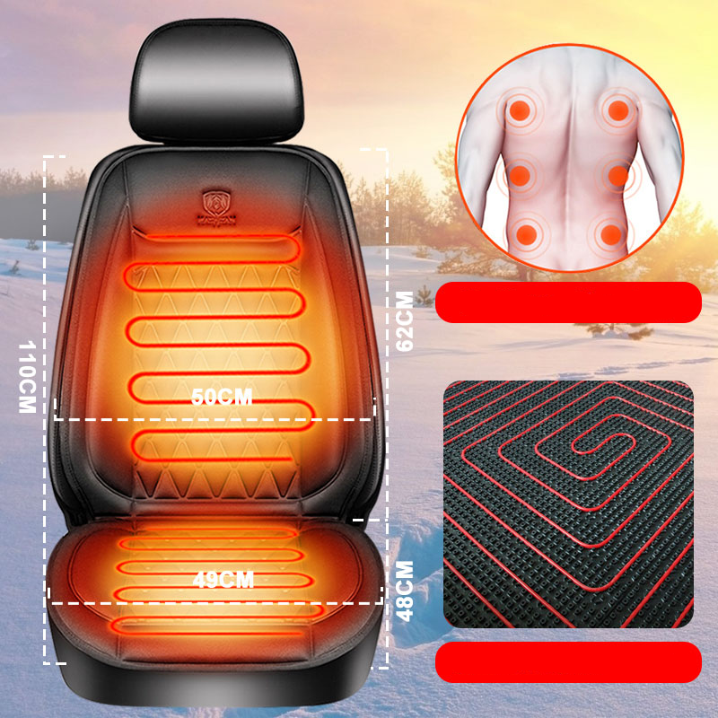 Housse confort+ chauffante pour voiture