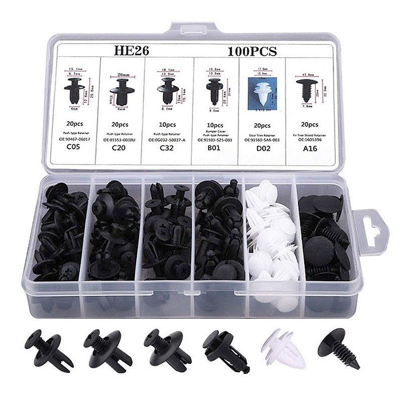 Kit de clips de fixation