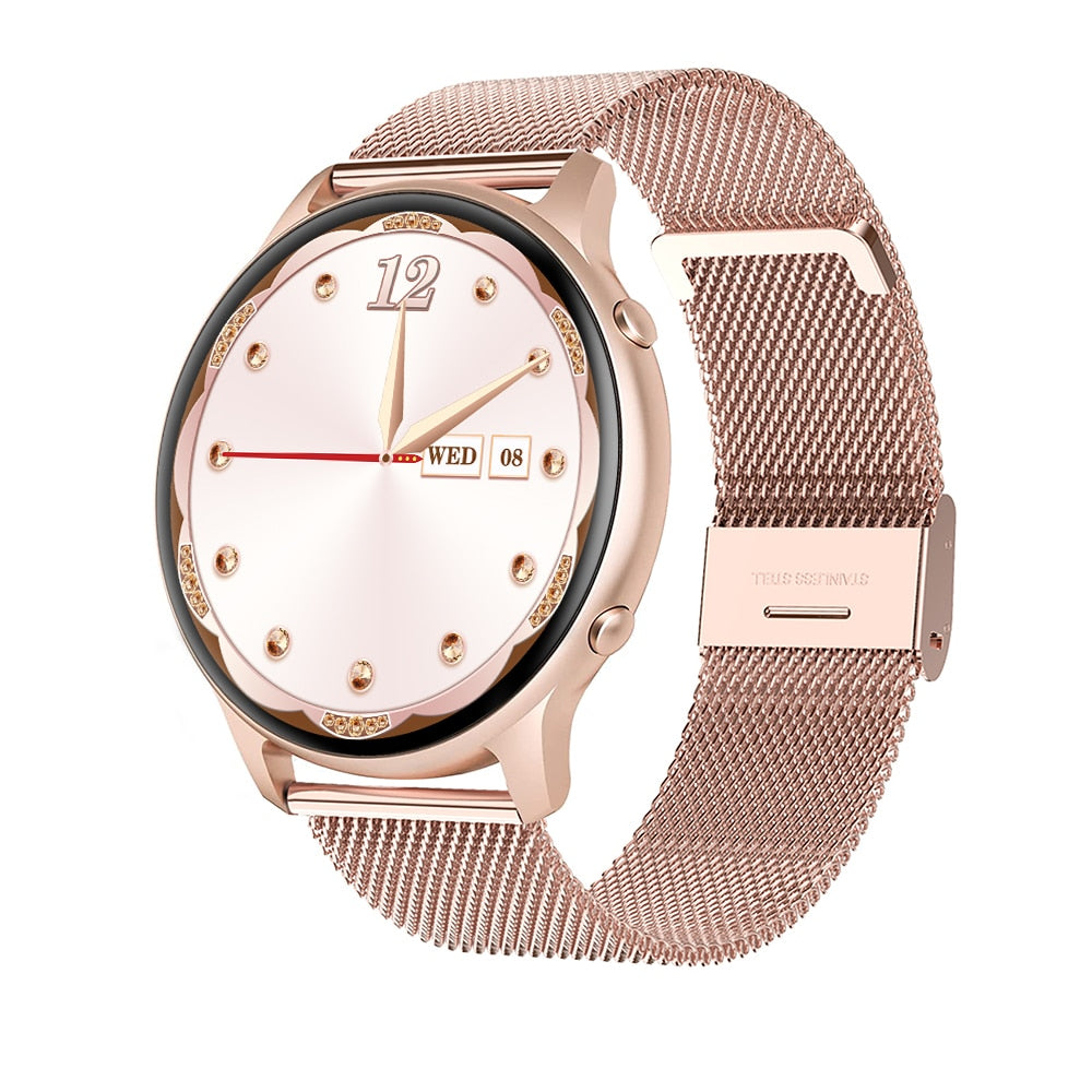 Montre connectée pour femmes Rose