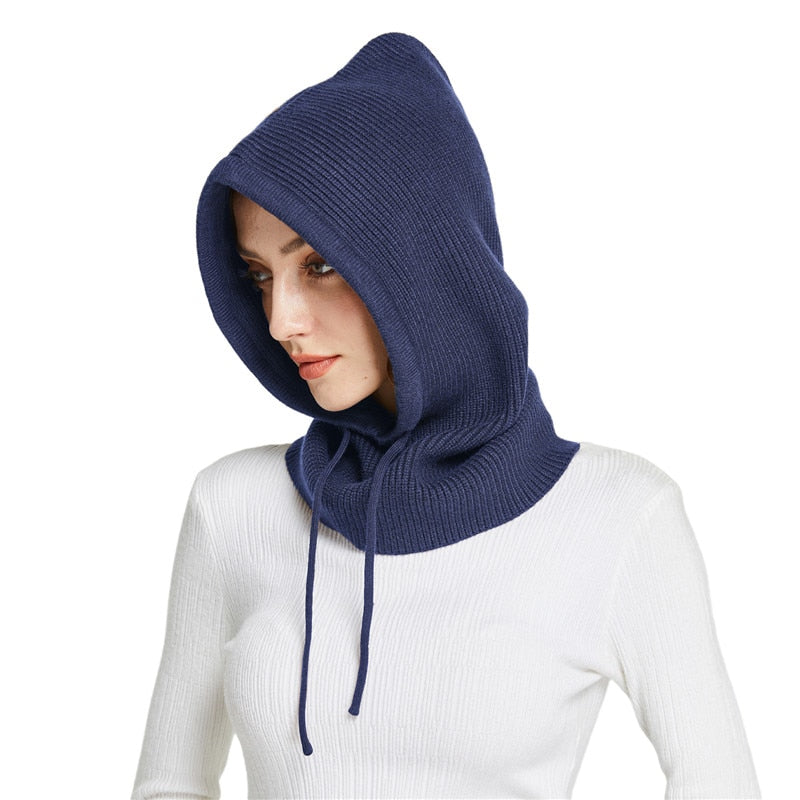 Joël - Cagoule d'hiver en laine mixte