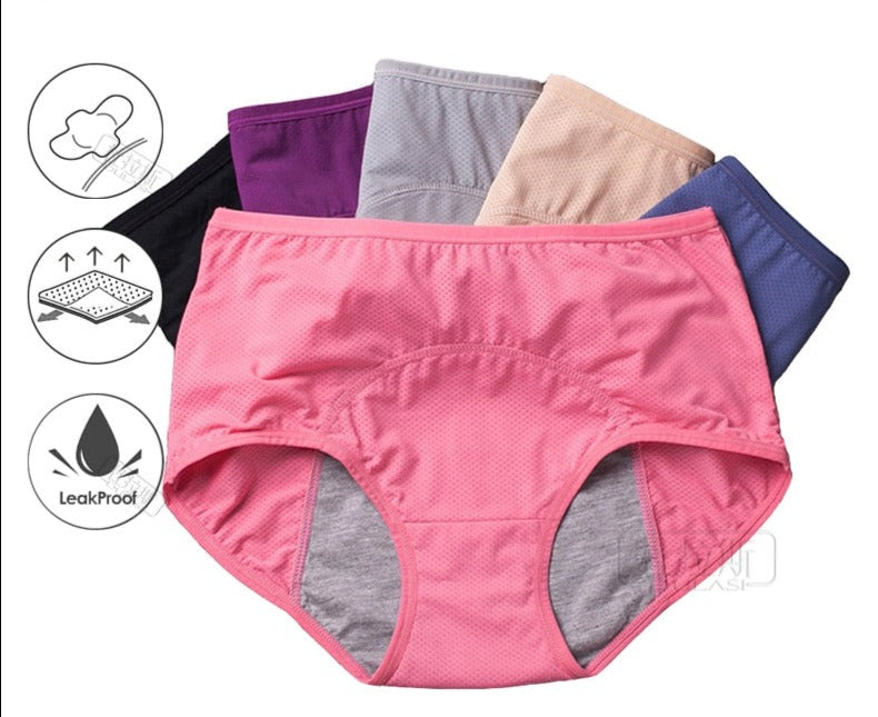 3x Culotte confortable anti-fuite
