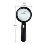 Loupe éclairée 12 LED - Zoom x10