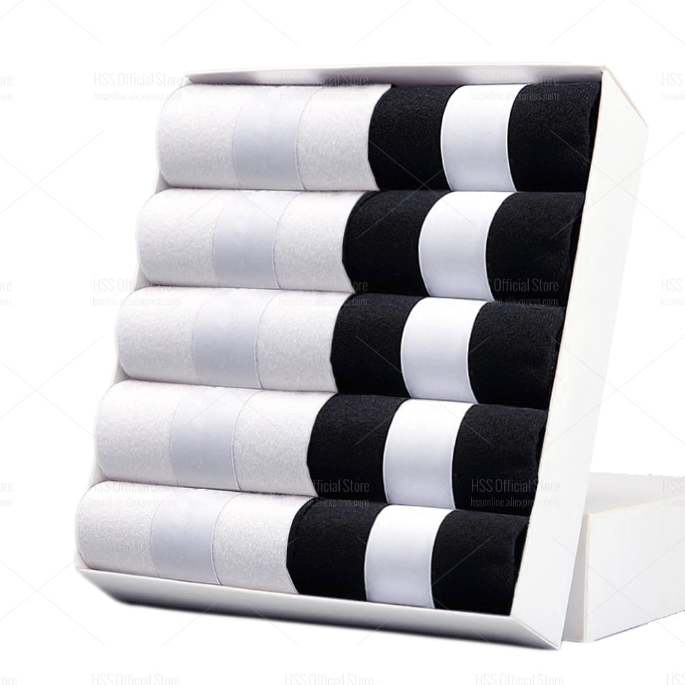 Lot de 10 Chaussettes 100% Coton