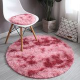 Tapis rond ultra-doux - Imitation fourrure