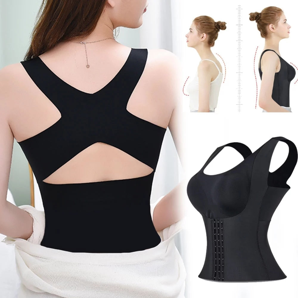 Soutien-gorge taille haute 2 en 1