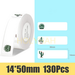 Rouleau d'étiquettes adhésives thermiques motif Plante