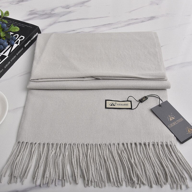 Foulard d'hiver en cachemire