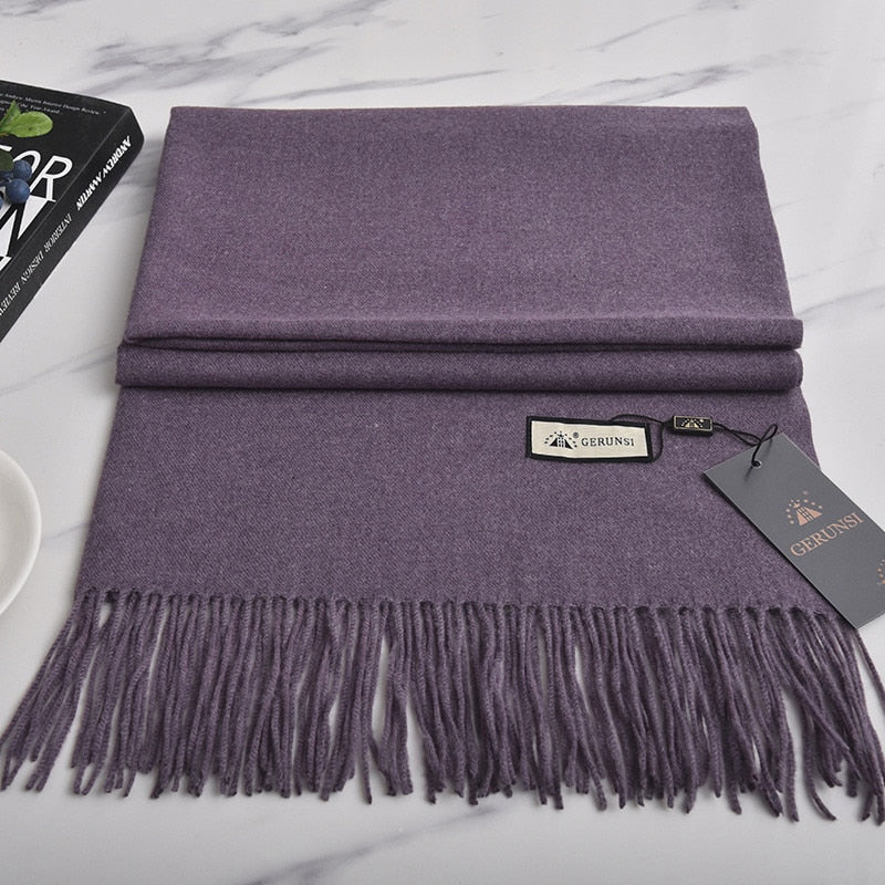 Foulard d'hiver en cachemire