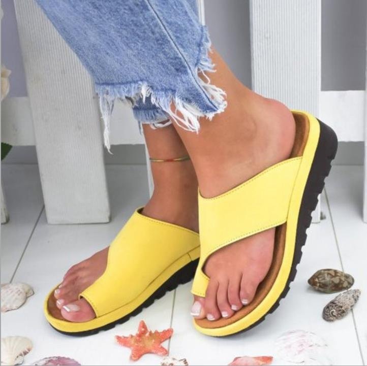 Sandales-orthopédiques-spéciales-Hallux-Valgus