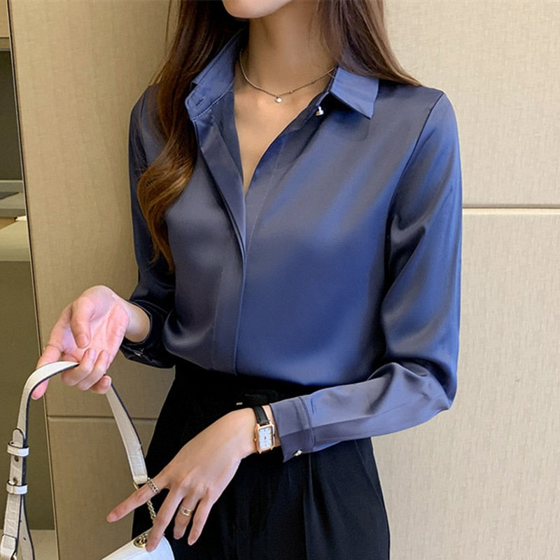 chemise-satin-femme