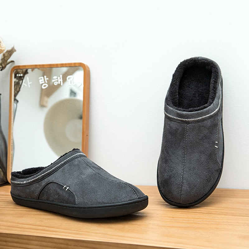 Pantoufles d'hiver pour homme