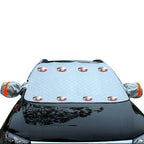 Protection pare-brise magnétique anti-neige