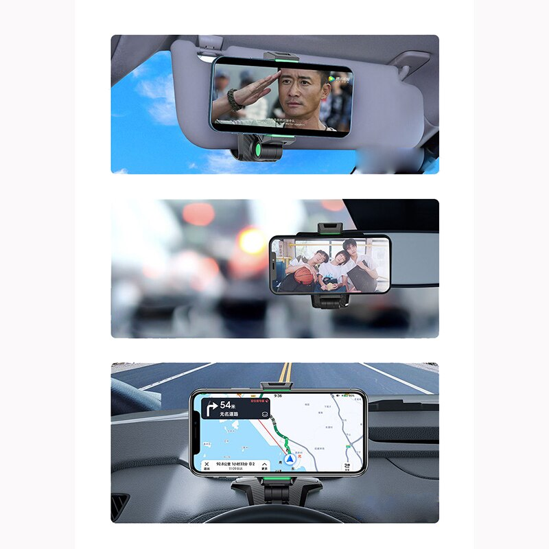 Support voiture rotatif 360° pour smartphone