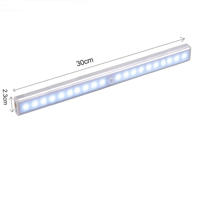Lot de 2 Lampes LED détecteur de mouvement 30cm
