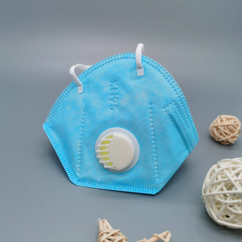 Lot de 100 Masques FFP2 avec valve de respiration