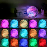 Lampe LED en forme de lune