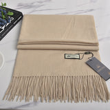 Foulard d'hiver en cachemire