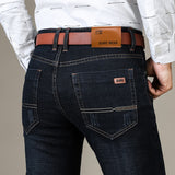Jean en coton élastique pour homme