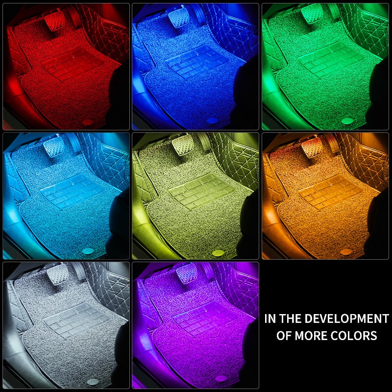 Lumière d'ambiance Led pour voiture