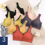Lot de 3 brassières seconde peau en latex